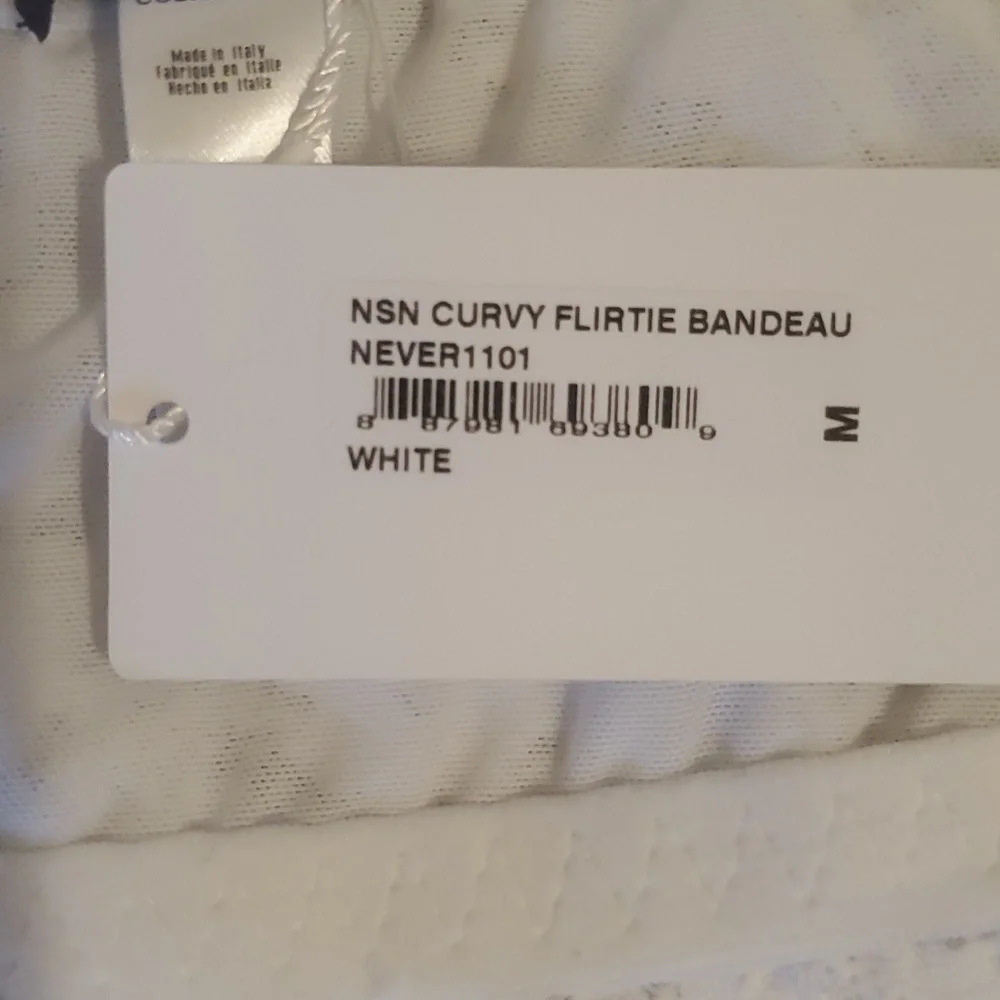 NWT COSABELLA CURVY FLIRTIE BANDEAU BRA /NEVER SAY NEVER BANDEAU BRA COLECTION/